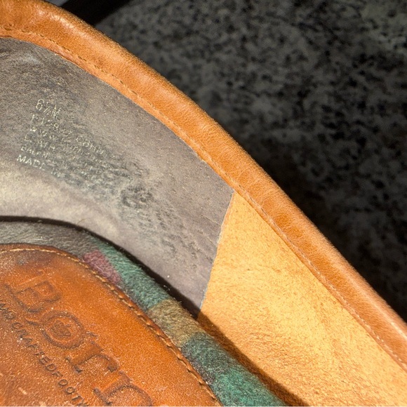 Born Tan Leather Ballet Flats size 6.5 - Picture 6 of 7